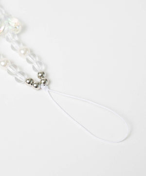 ビーズストラップキーホルダーC