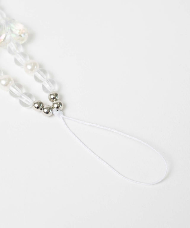 ビーズストラップキーホルダーC