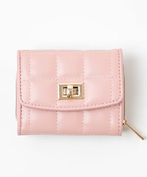 パイピングキルティングウォレット