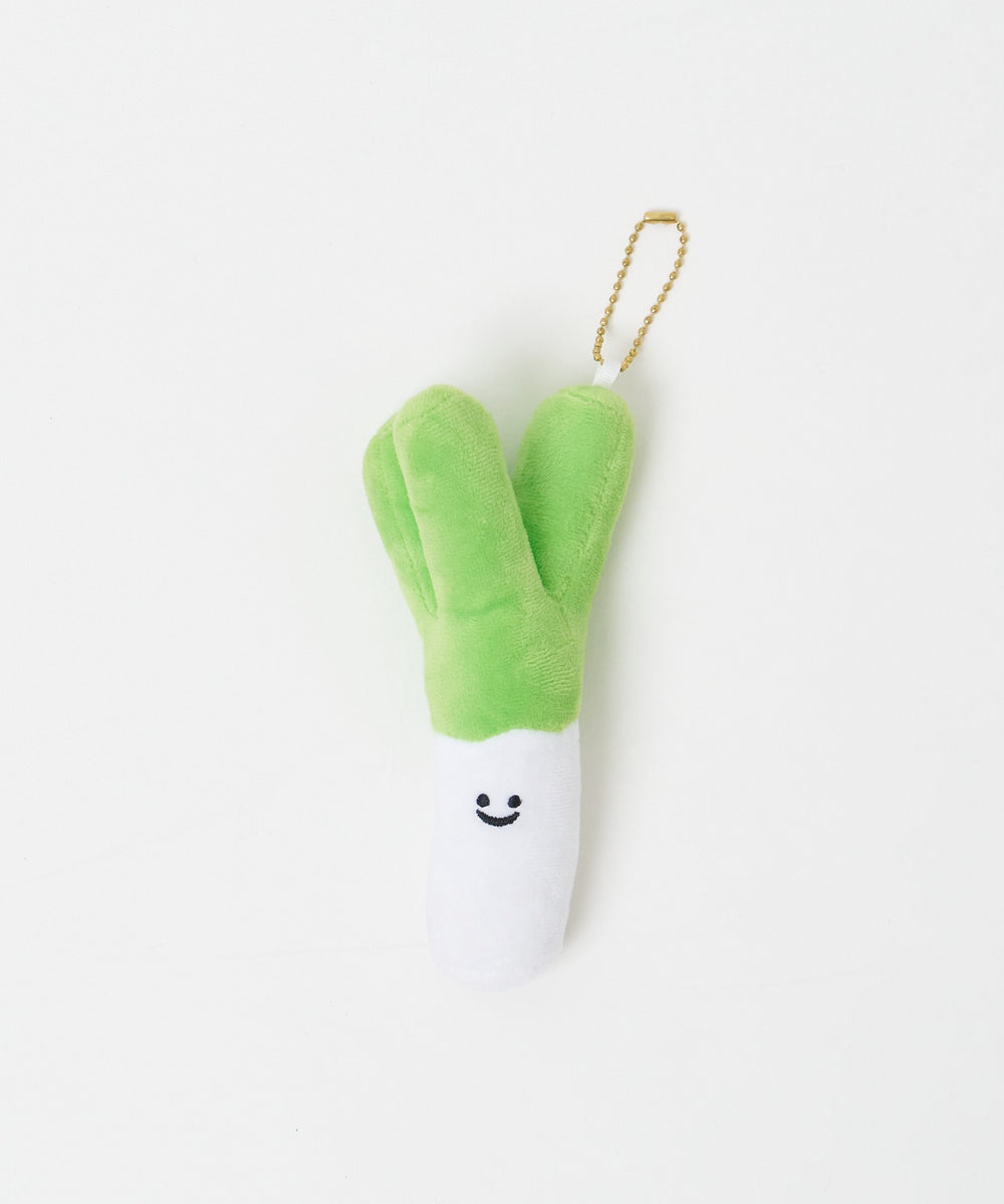 ネギぬいぐるみキーホルダー