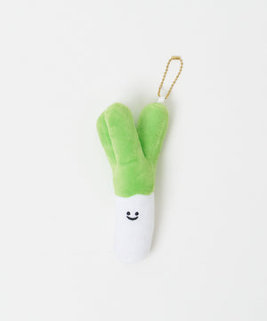 ネギぬいぐるみキーホルダー