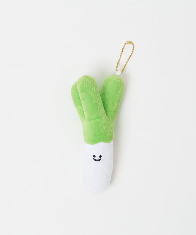 ネギぬいぐるみキーホルダー