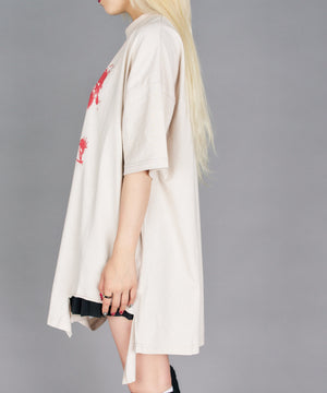 グランジカッティングダメージT