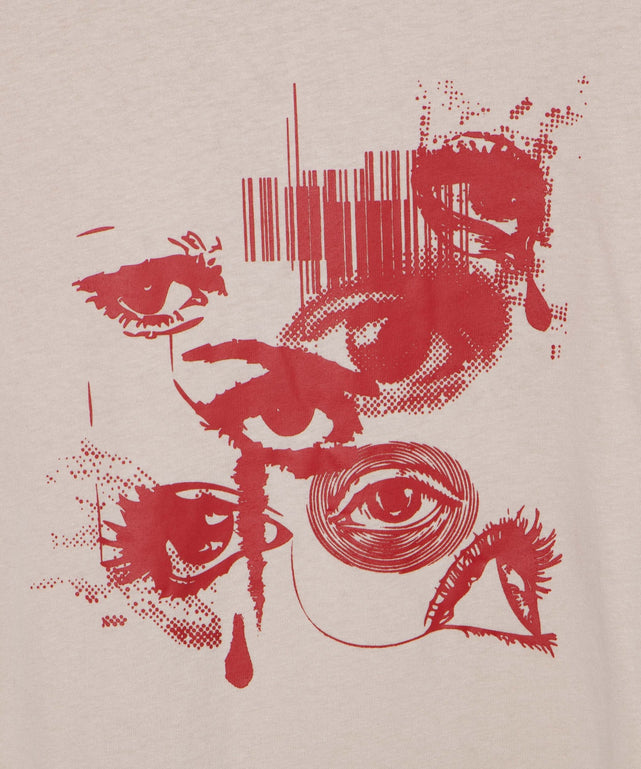 グランジカッティングダメージT