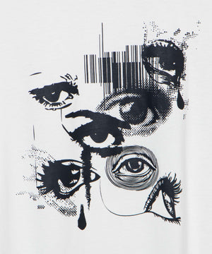 グランジカッティングダメージT