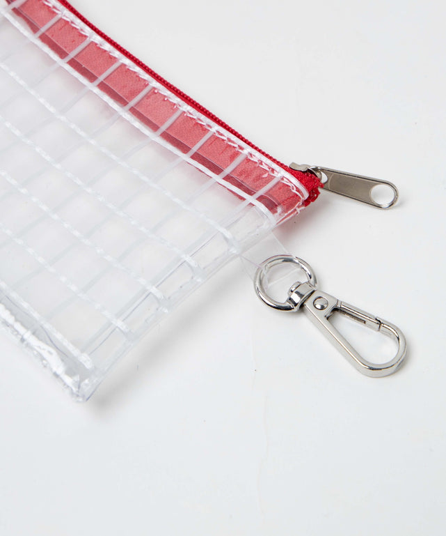 カラーテープクリアポーチ