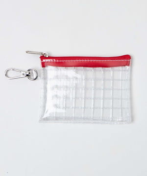 カラーテープクリアポーチ