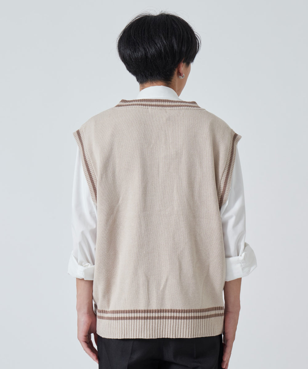 ベージュ モデル:176cmM着用