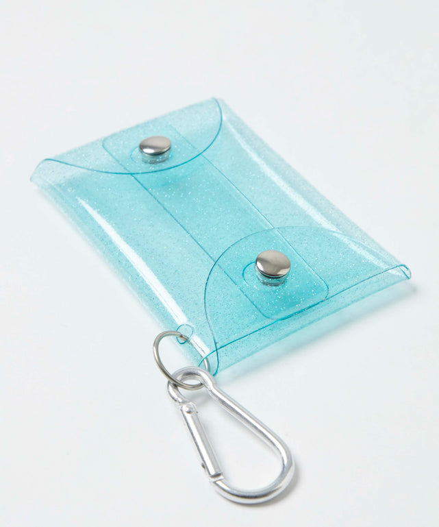 カラビナ付きミニポーチ