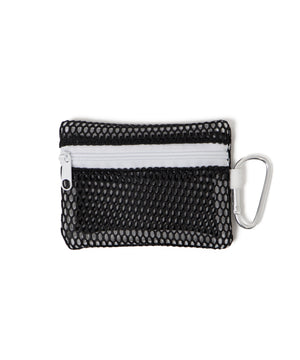 メッシュ配色ポーチ