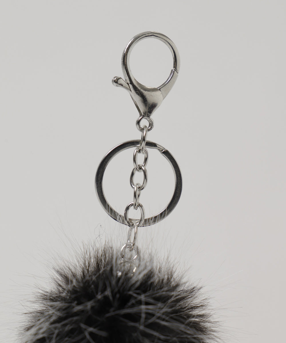 総柄しっぽキーホルダー