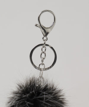 総柄しっぽキーホルダー