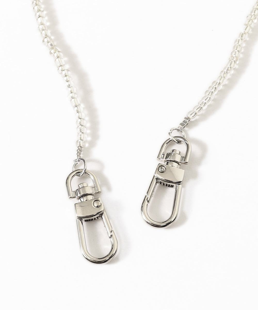 チビリボンビーズストラップ