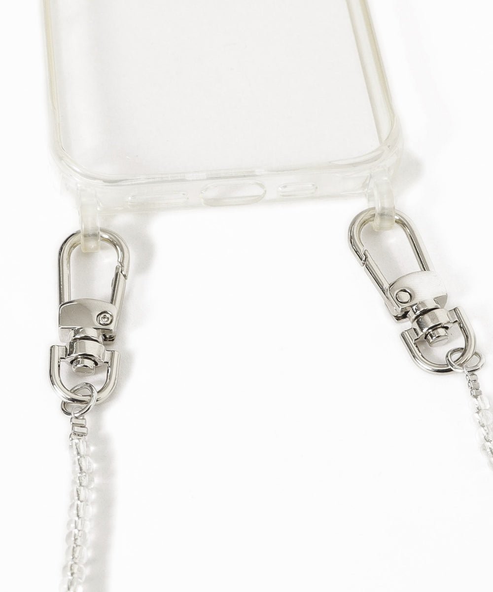 チビリボンビーズストラップ