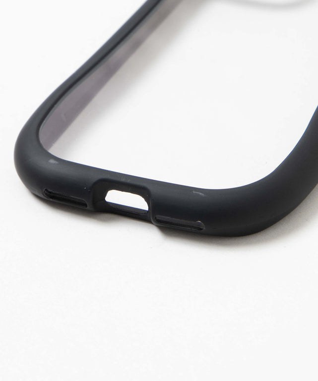 猫耳フレームiphoneケース（ブラック）