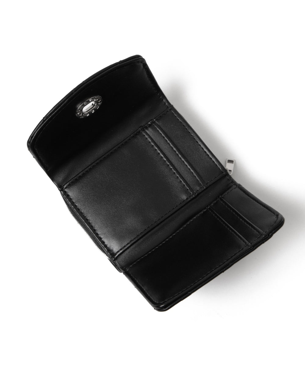 スタッズキルティングウォレット