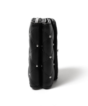 スタッズキルティングウォレット