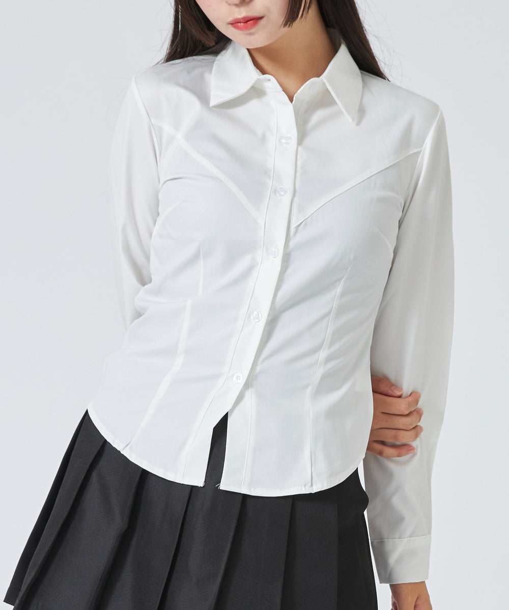 ホワイト モデル:160cm M着用