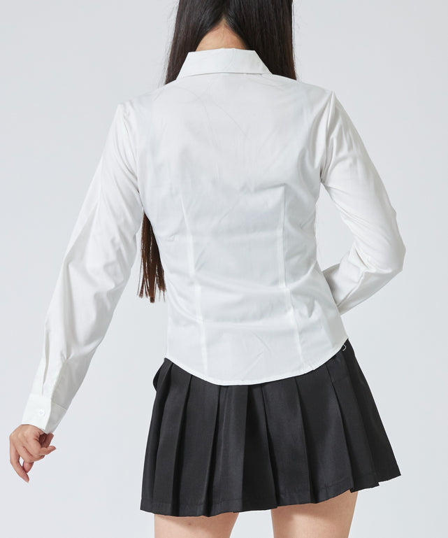 ホワイト モデル:160cm M着用