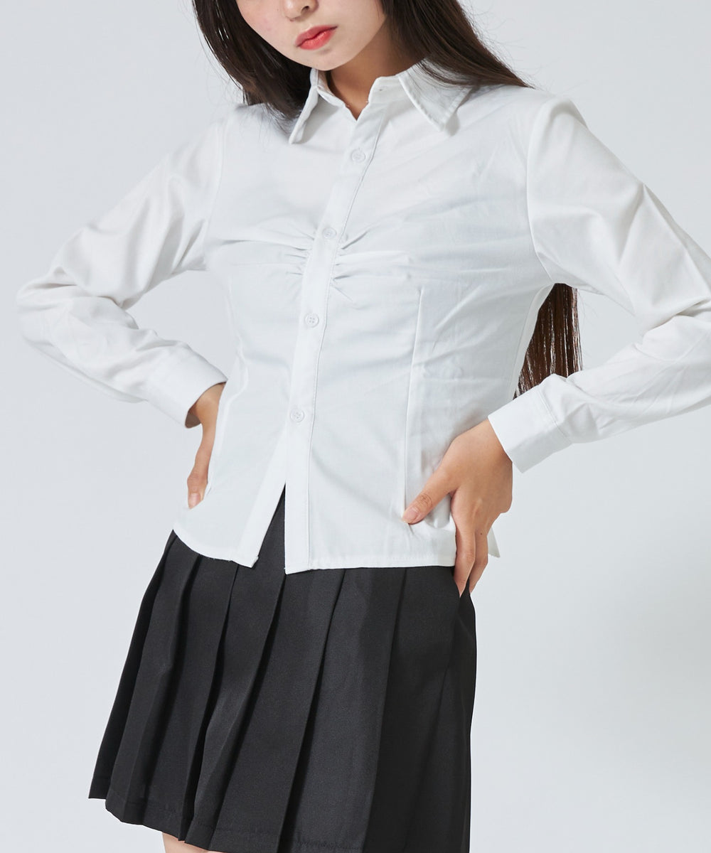 ホワイト モデル:160cm M着用