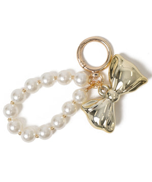 リボンフープキーホルダー