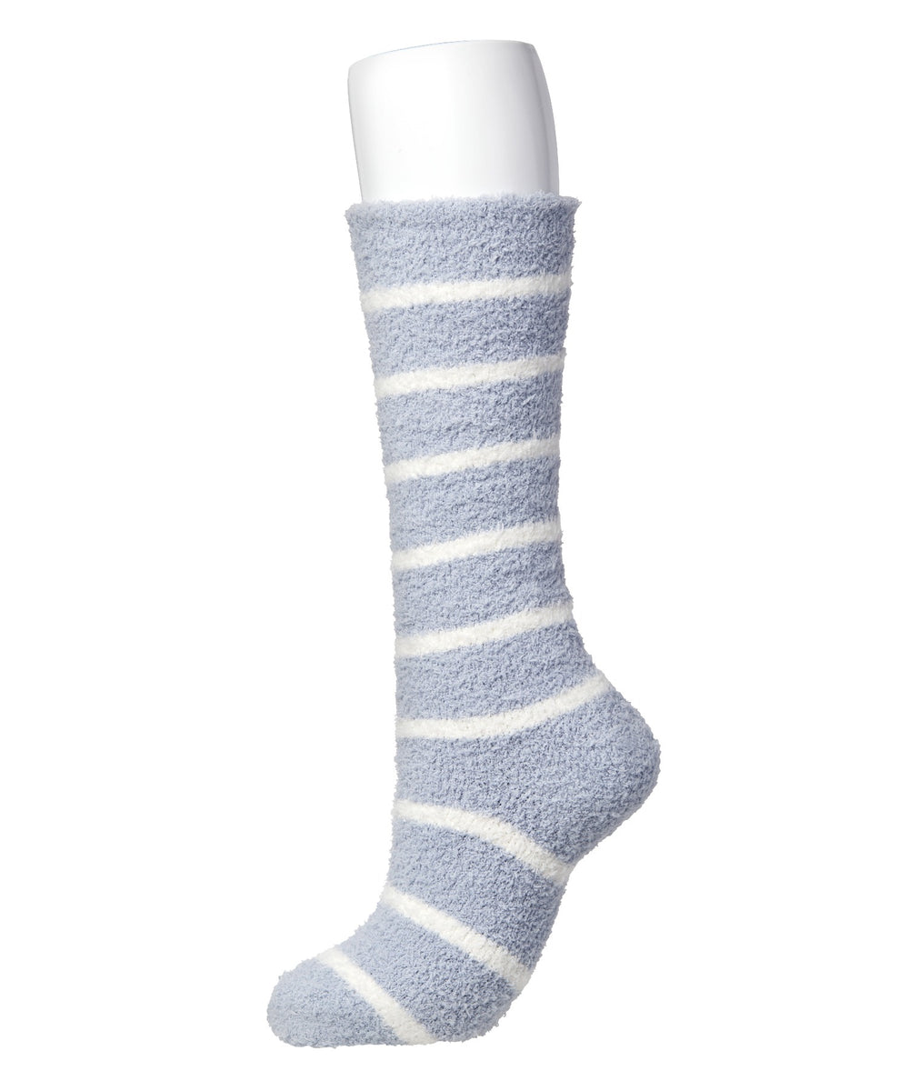 パウダーブルー×オフホワイト（柄4）