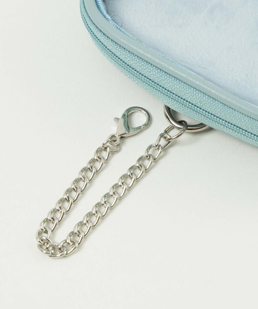 パールキルティングアクリルスタンドポーチ