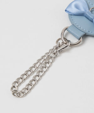 パールリボンIDフォトケースキーホルダー