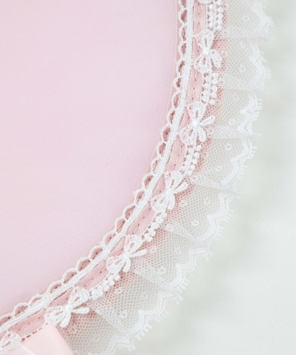 シアーレースフリルうちわケース