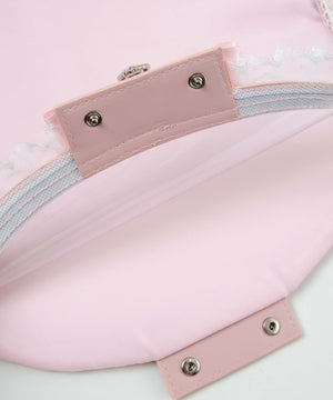 シアーレースフリルうちわケース