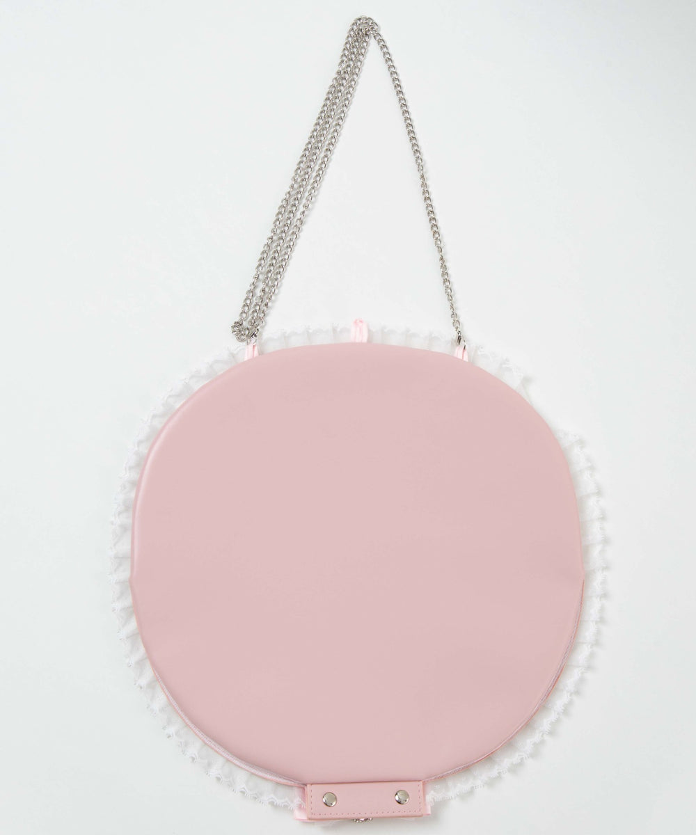 シアーレースフリルうちわケース