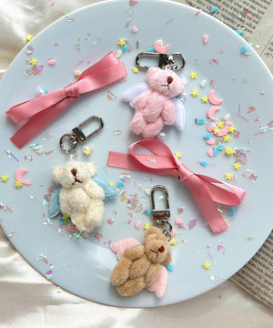 エンジェルミニベアキーホルダー