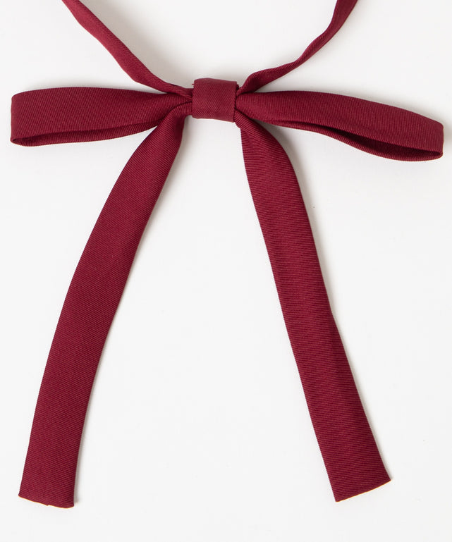 細スクールリボン