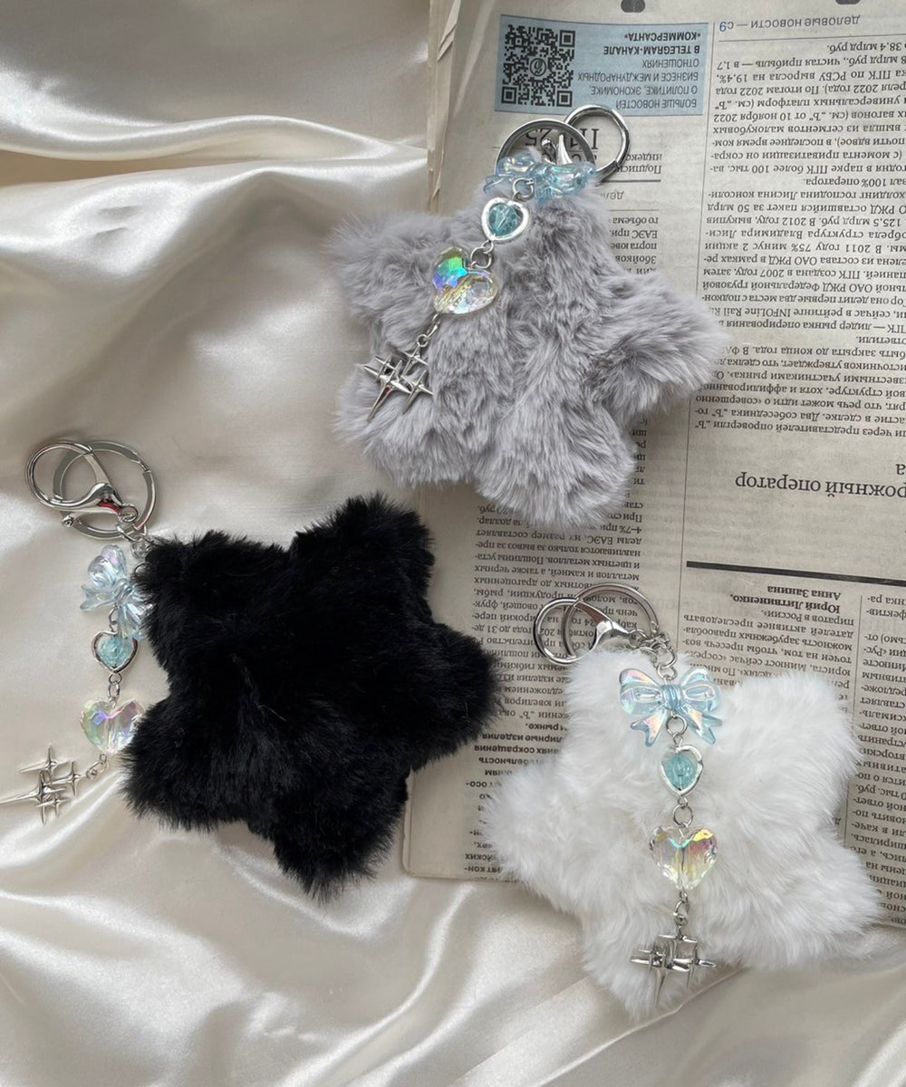 ファースタービーズチャームキーホルダー