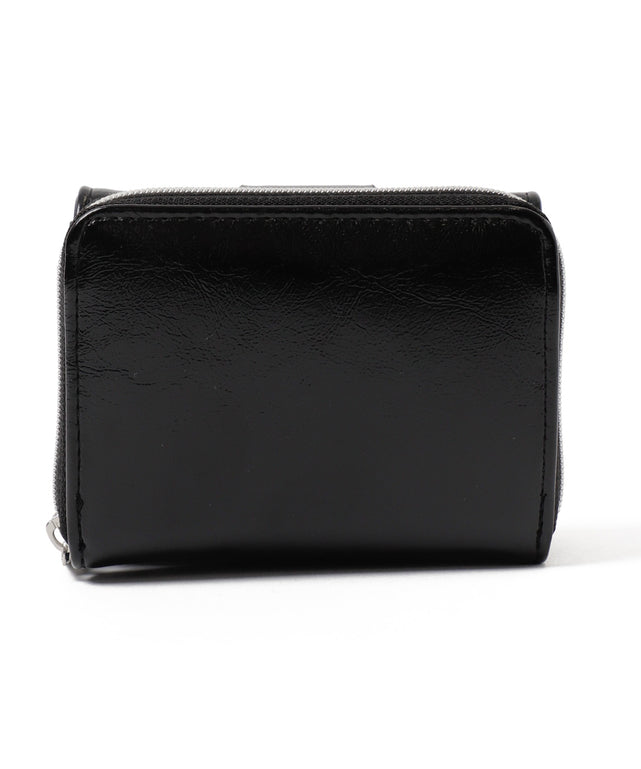 ハトメベルトフラップウォレット