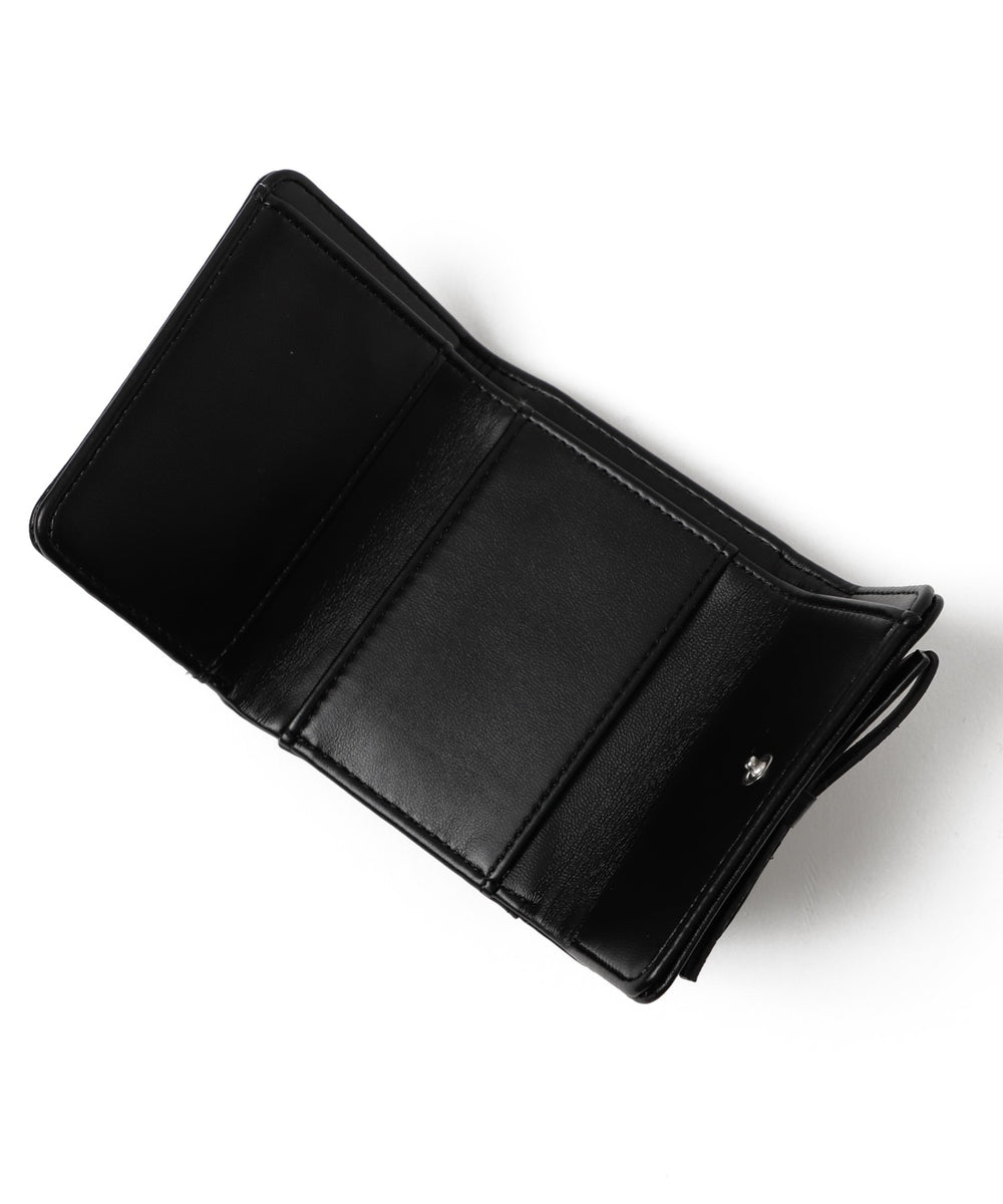 リボンフラップミニウォレット