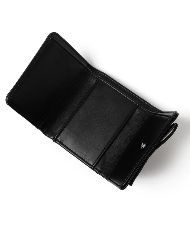 リボンフラップミニウォレット