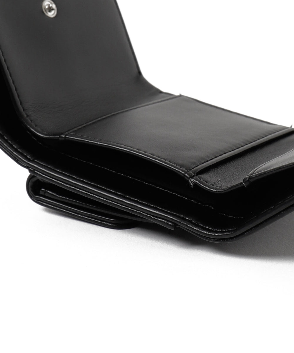 リボンフラップミニウォレット