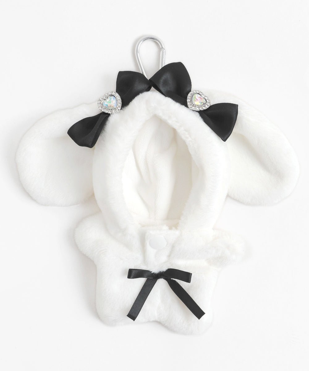 【柄1】ウサギ（ホワイト×ブラック）