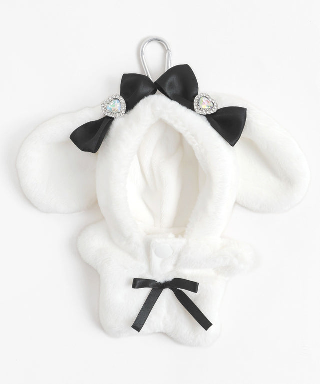 【柄1】ウサギ（ホワイト×ブラック）