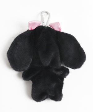 【柄2】ウサギ（ブラック×ピンク）