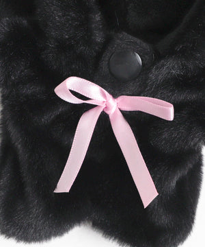 【柄2】ウサギ（ブラック×ピンク）