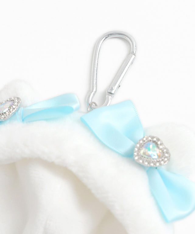 【柄3】ネコ（ホワイト×サックス）