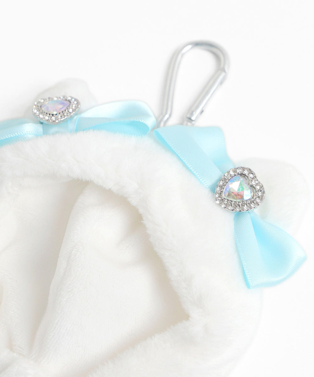 【柄3】ネコ（ホワイト×サックス）