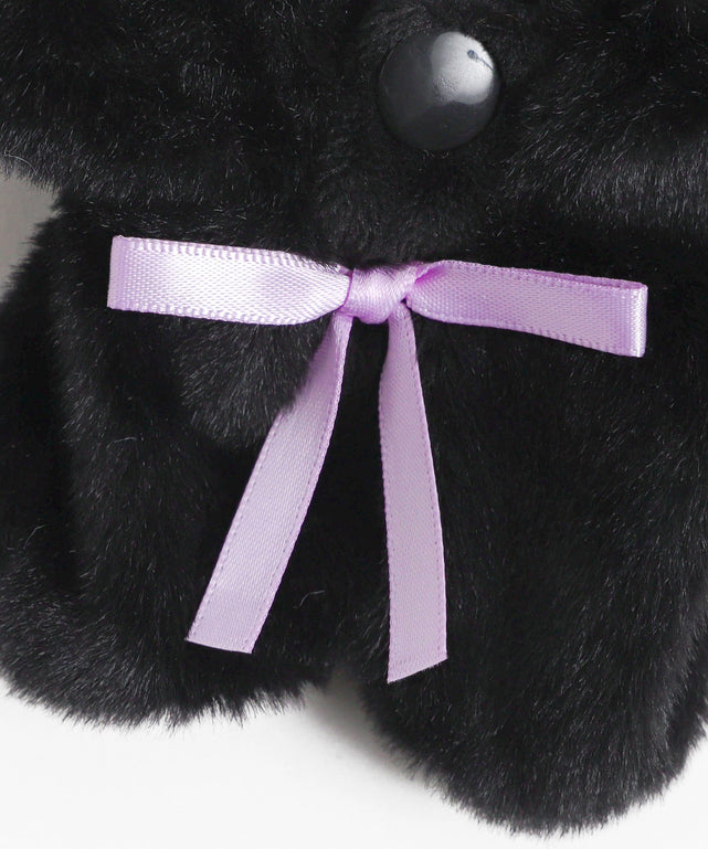 【柄4】ネコ（ブラック×Lパープル）