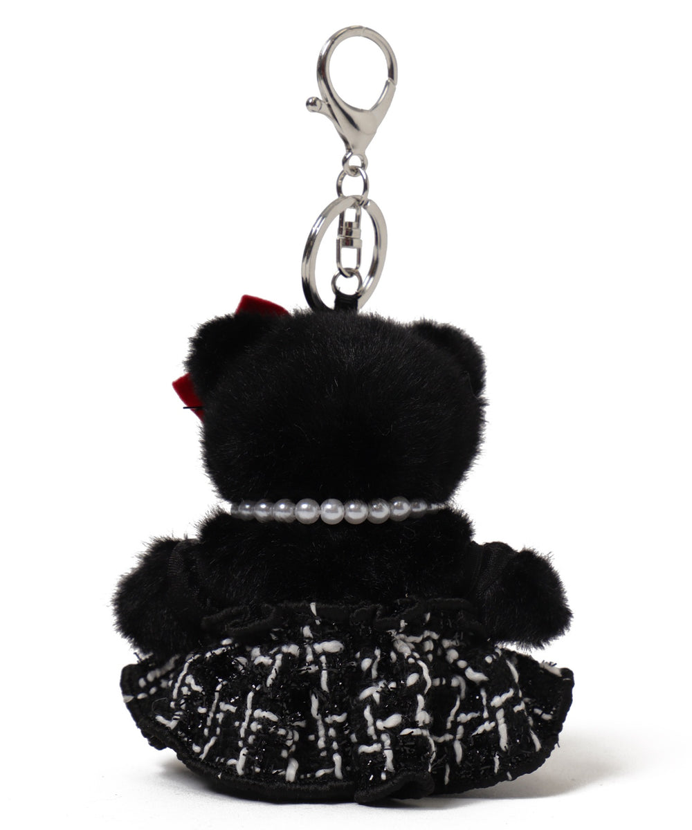 ゴージャスキャットぬいぐるみキーホルダー