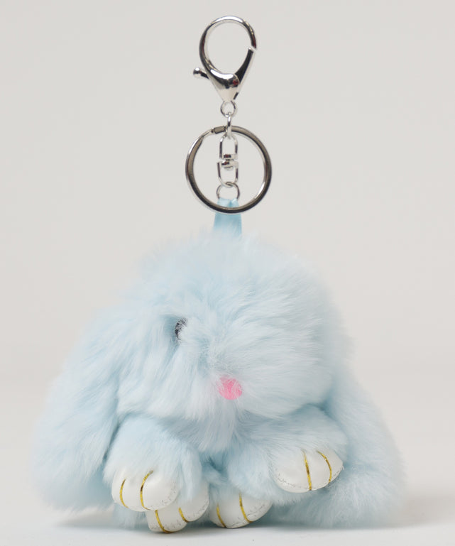 もふもふうさぎぬいぐるみキーホルダー｜WEGO（ウィゴー