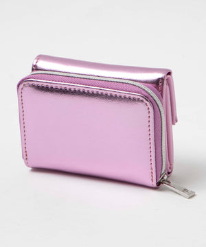 メタリックプレートウォレット