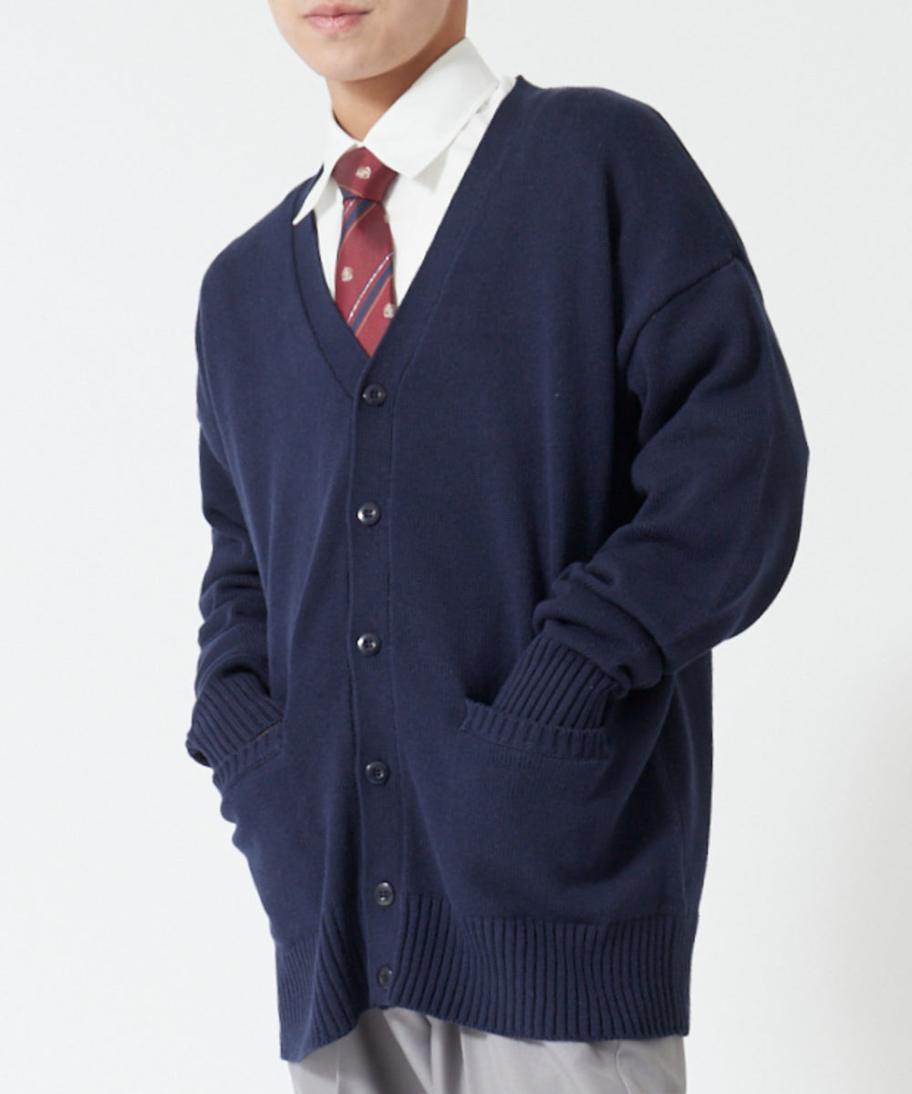 ネイビー モデル:167cm M着用