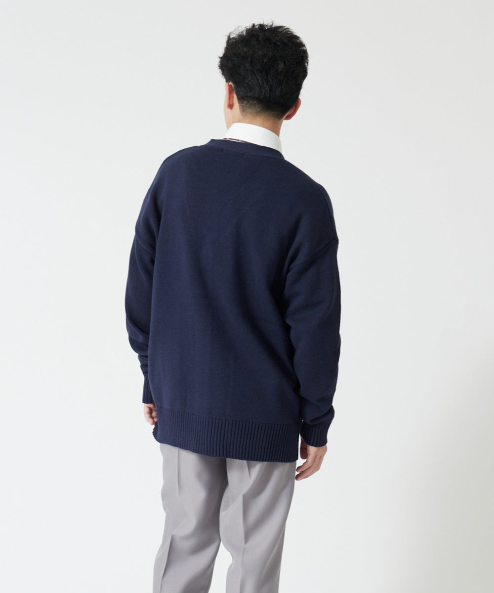 ネイビー モデル:167cm M着用